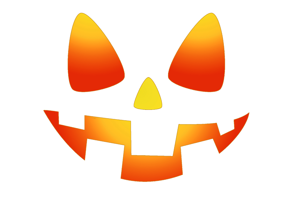 Pumpkin Face Halloween Wine Label by Bottle Your Brand