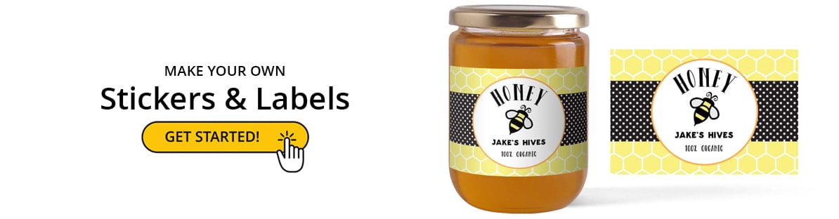 honey jar labels
