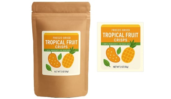 food packaging labels