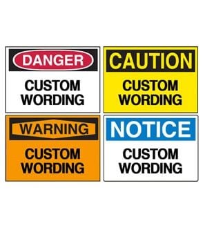 custom safety labels