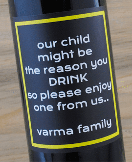 funny wine labels
