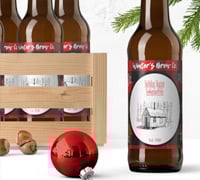 Personalized Holiday Gift Labels, Stickers & Bottled Water