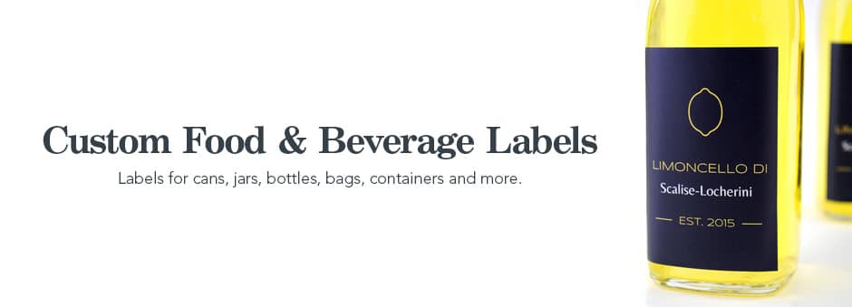 Custom Food & Beverage Labels
