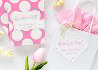 baby shower party favor labels