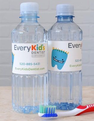 dentist office bottled water