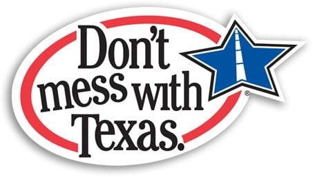 free don't mess with texas sticker