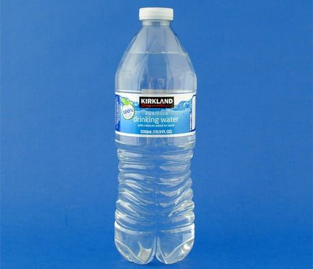 How many ounces of water in a standard water bottle Custom Labels For Kirkland Signature Water Bottles Bottleyourbrand