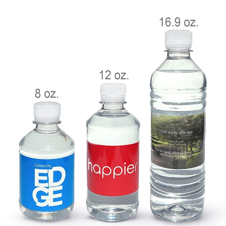 Custom Bottled Water Case Prices=